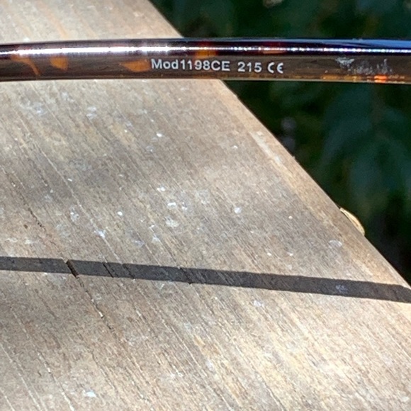 Oscar de la Renta Tortoise Sunglasses